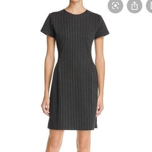 Theory Pinstripe Sheath dress